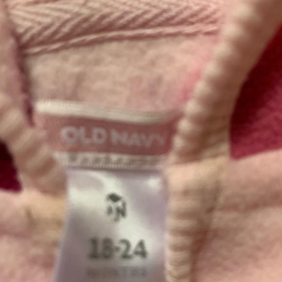 Valentine’s Day Y2K Heart Fleece Zip Up Jacket 18 24 Months Baby Girl - Picture 7 of 9